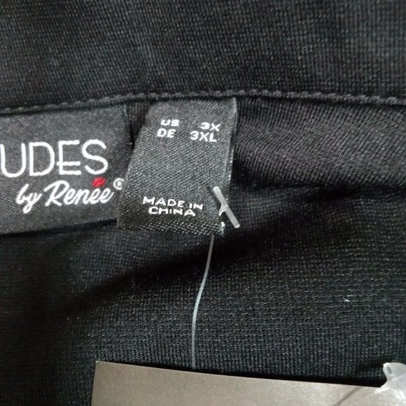 Attitudes by Renee Black Vest - Picture 6 of 9